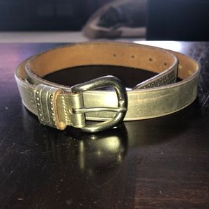Fossil Gold Belt, Size Medium